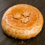 Пирог песочно-дрожжевой с мясом и картофелем