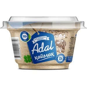 Сметана "Adal" 15%, 180гр