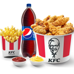 Комбо Баскет (8 крыльев+8 стрипсов)