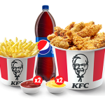 Комбо Баскет (12 крыльев+12 стрипсов)