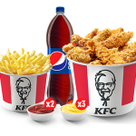 Комбо Баскет (16 крыльев+16 стрипсов)