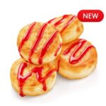 Сырники с малиновым вареньем 4шт,