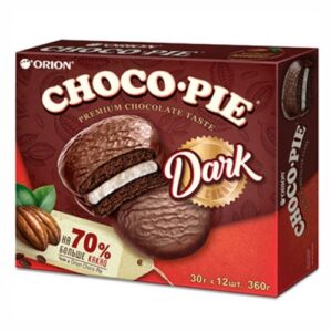 Печенье в глазури "Choco Pie" dark, 12шт, 360гр