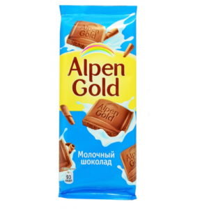 Шоколад "Alpen Gold" молочный шоколад 85гр