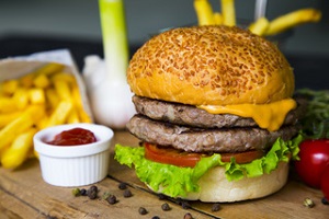 Menu Cheese Burger beef х2