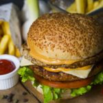 Menu Cheese Burger chicken х2