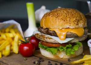 Menu Mix Cheese Burger x2