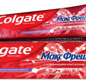 Зубная паста ʺColgateʺ макс фреш, бодрящая свежесть 100гр