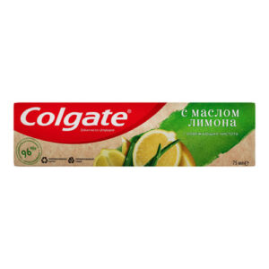 Зубная паста ʺColgateʺ с маслом лимона, 75гр