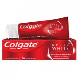 cЗубная паста ʺColgateʺ optic white, 75гр