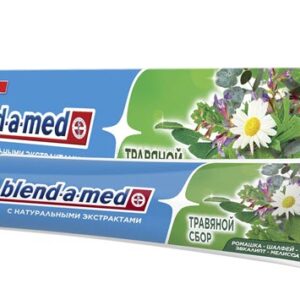 Зубная паста ʺblend-a-medʺ травяной сбор, 100 гр