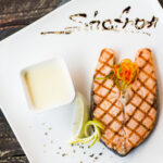 Стейк из лосося