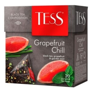 Чай черный “Tess” grapefruit chill 25 пак