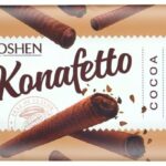 Трубочки вафельные "Roshen Konafetto Cacao" ,140гр