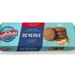 Печенье "Rakhat" с кусочками арахиса, 135гр